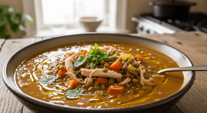 Chicken Lentil Soup