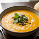 Sweet Potato And Carrot Soup With Coconut Milk