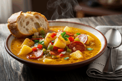 Traditional Spanish Potato Soup