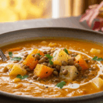 Butternut Squash Lentil Potato Soup
