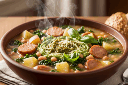 Healthy Tuscan Potato Soup