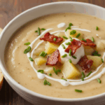 Creamy Potato Soup Dish