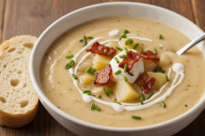 Creamy Potato Soup Dish