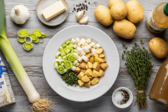 Creamy Potato Leek Soup Ingredients