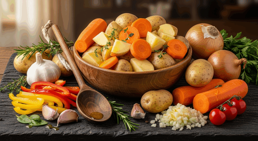 Potato And Carrot Soup Ingredients