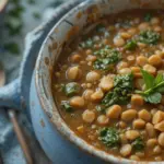 Lentil Soup With Kale And Spinach