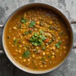 Indian Lentil Soup In Pot