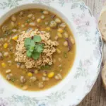Indian Lentil Soup With Bread