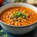 Tomato Lentil Curry Soup