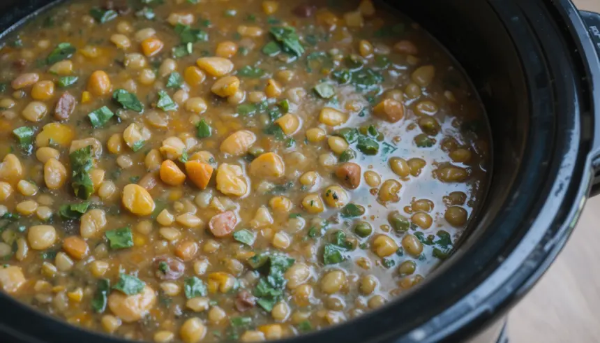 Lentil Spinach Soup Crock Pot
