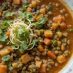 Vegetarian Lentil Soup Lunch