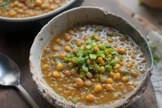 Vegan Split Pea Lentil Soup