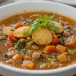 Spicy Lentil Soup With Spices
