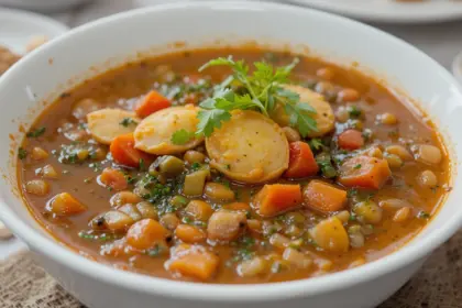 Spicy Lentil Soup With Spices