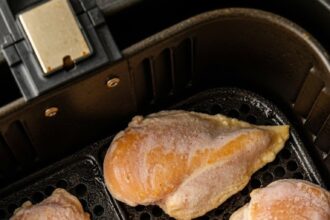 Air Fryer Frozen Chicken Breast