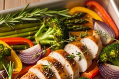 Chicken Breast Sheet Pan Dinner