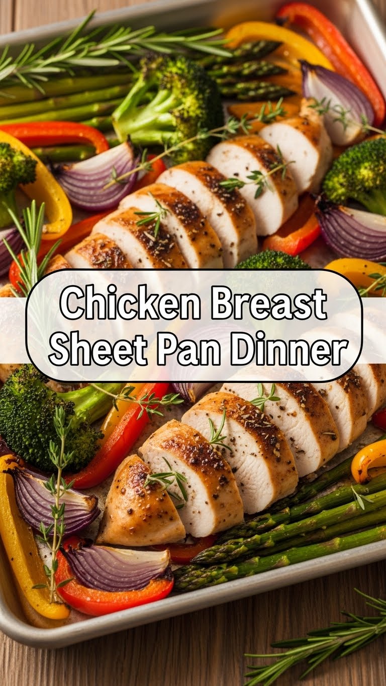Chicken Breast Sheet Pan Dinner