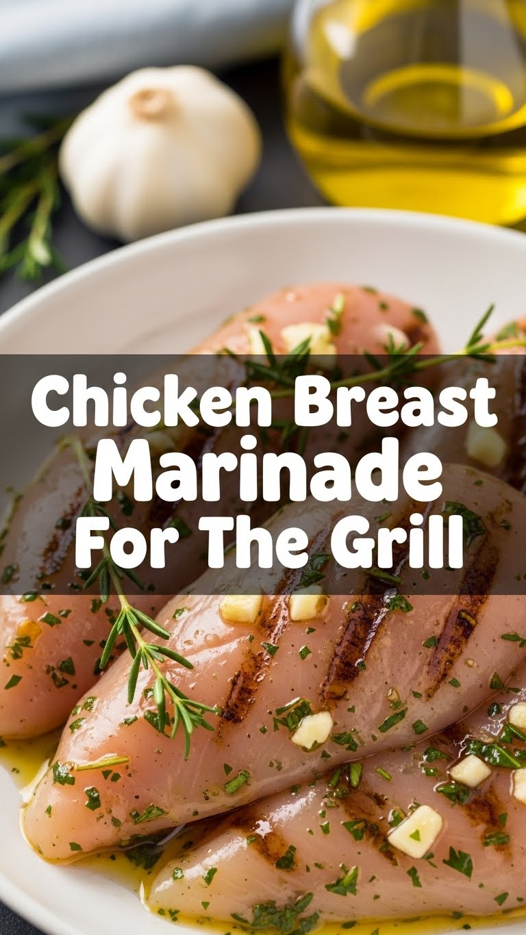 Chicken Breast Marinade For The Grill