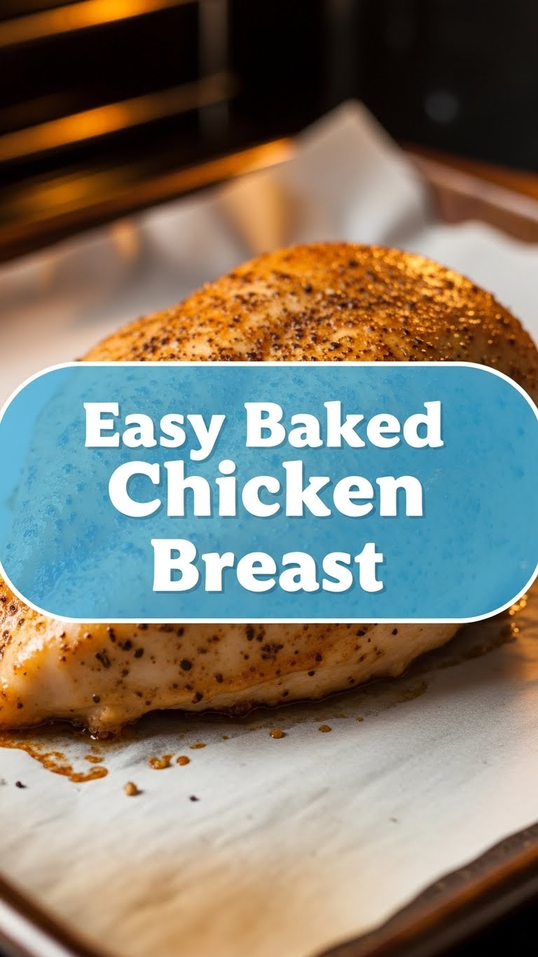 Easy Baked Chicken Breast
