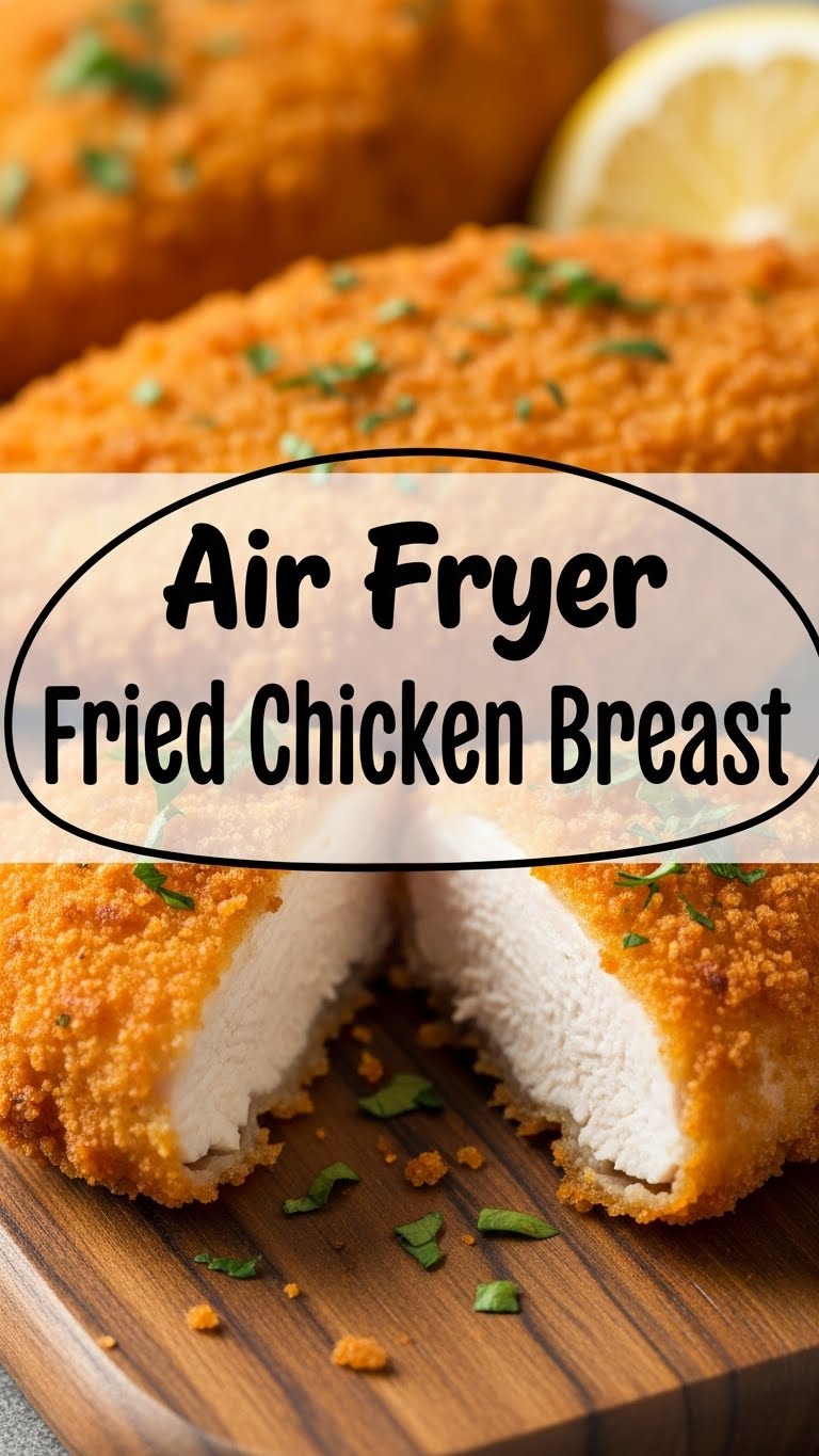 Air Fryer Fried Chicken Breast