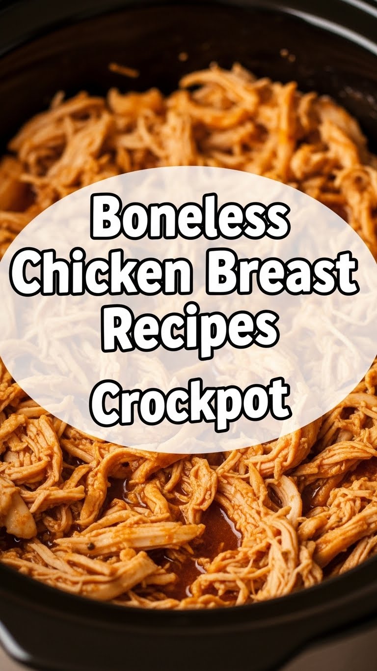 Boneless Chicken Breast Recipes Crockpot