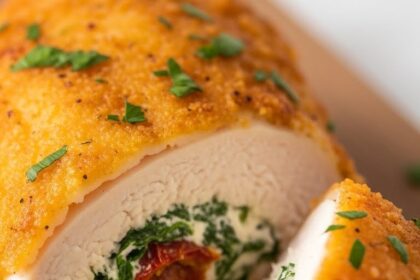 Air Fryer Stuffed Chicken Breast