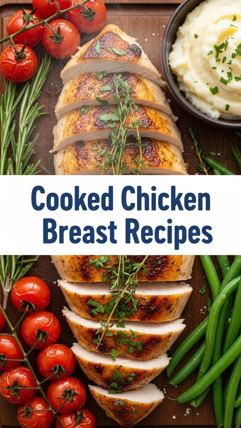 Cooked Chicken Breast Recipes