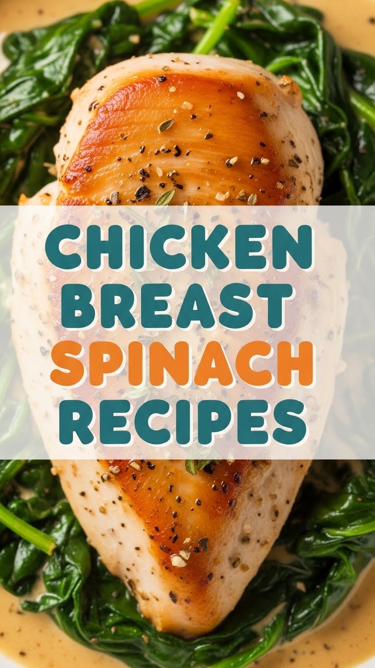 Chicken Breast Spinach Recipes