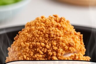Air Fryer Panko Chicken Breast