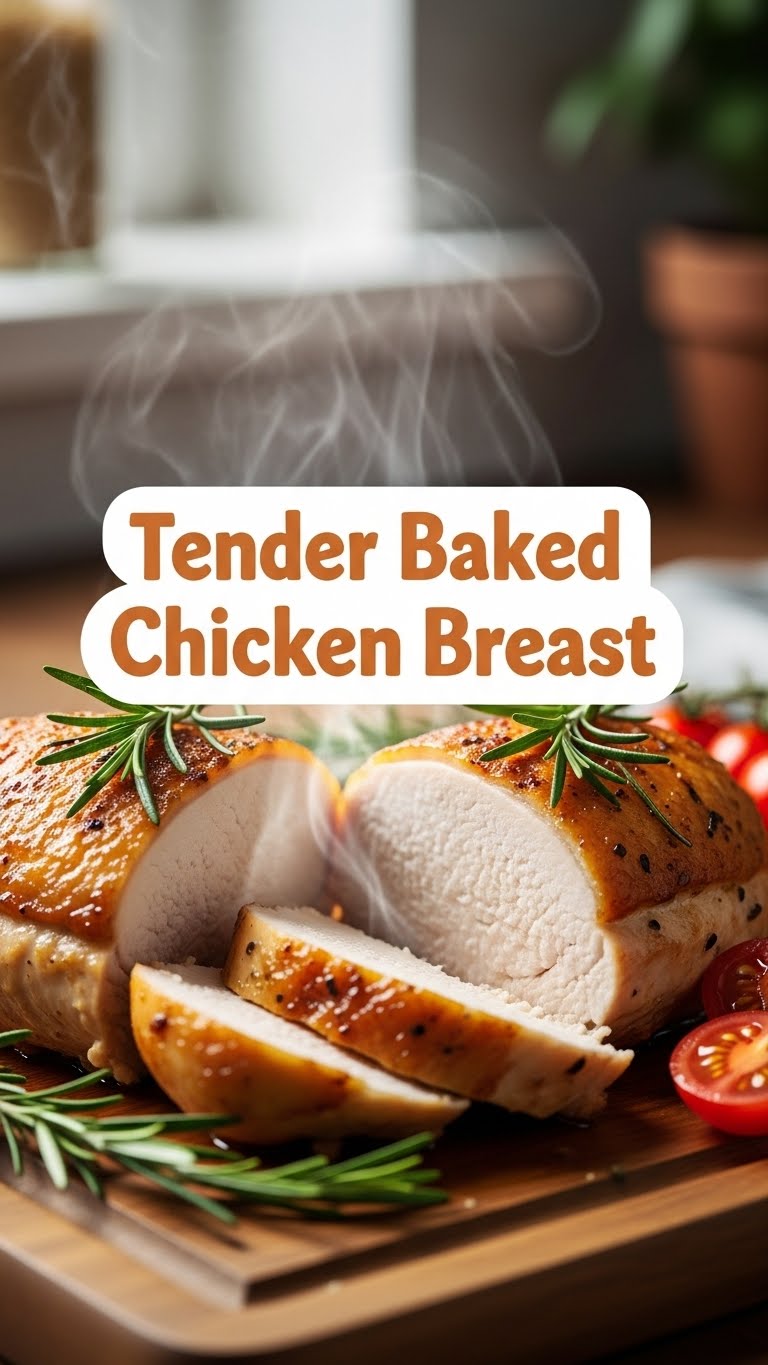 Tender Baked Chicken Breast
