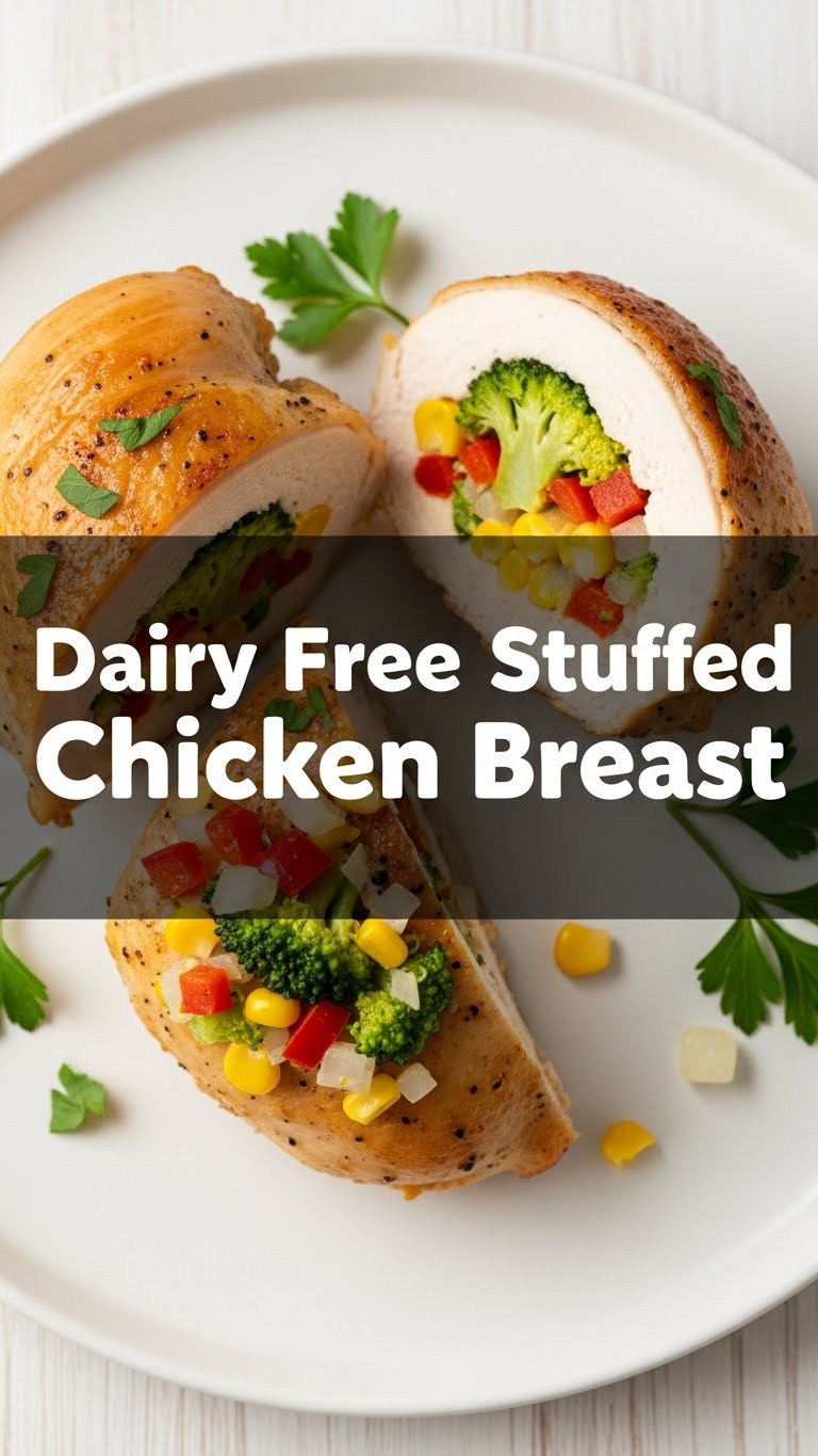 Dairy Free Stuffed Chicken Breast