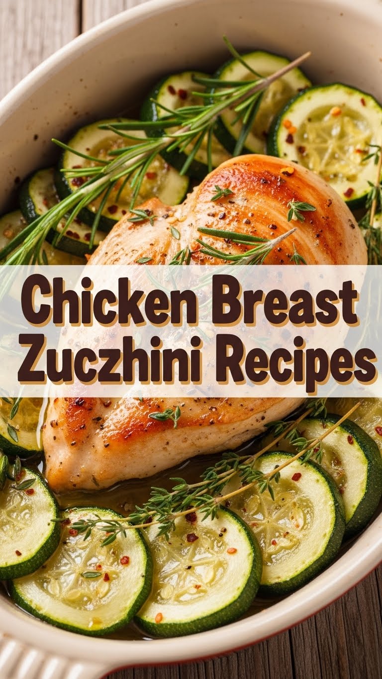 Chicken Breast Zucchini Recipes