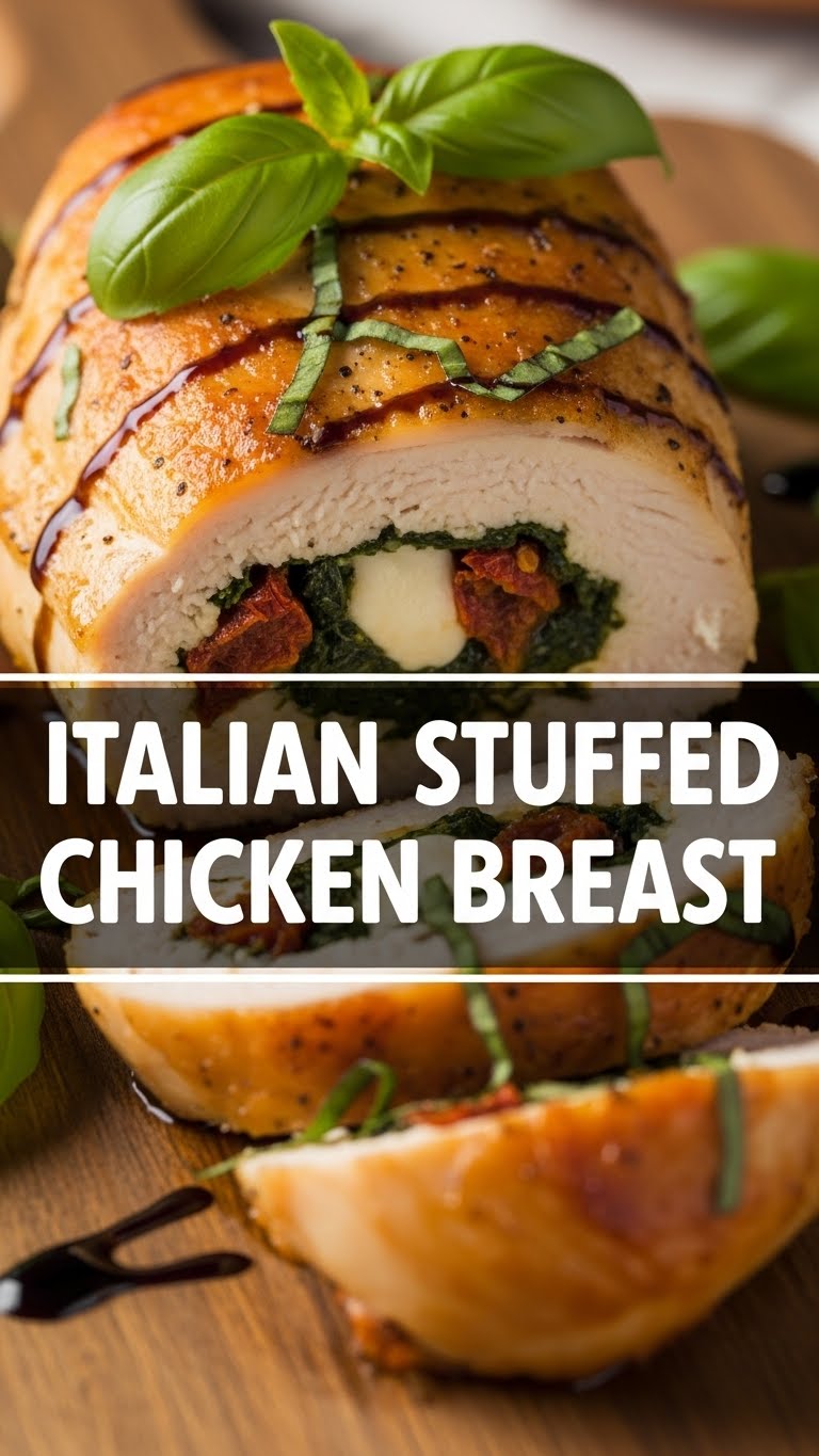 Italian Stuffed Chicken Breast