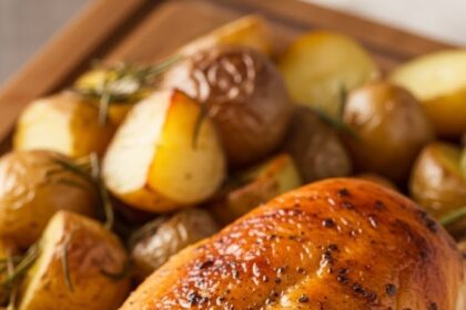 Roasted Chicken Breast And Potatoes