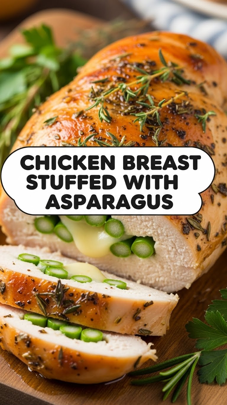 Chicken Breast Stuffed With Asparagus