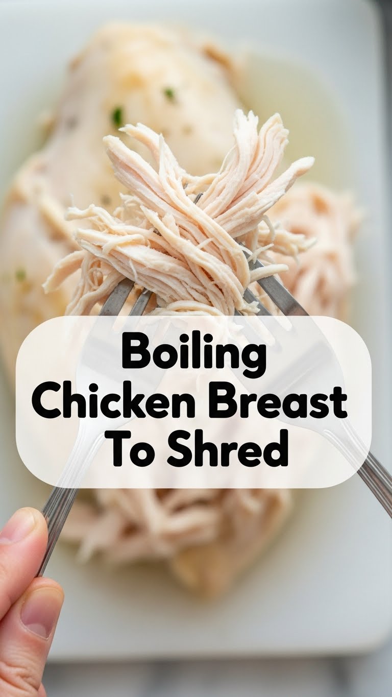 Boiling Chicken Breast To Shred