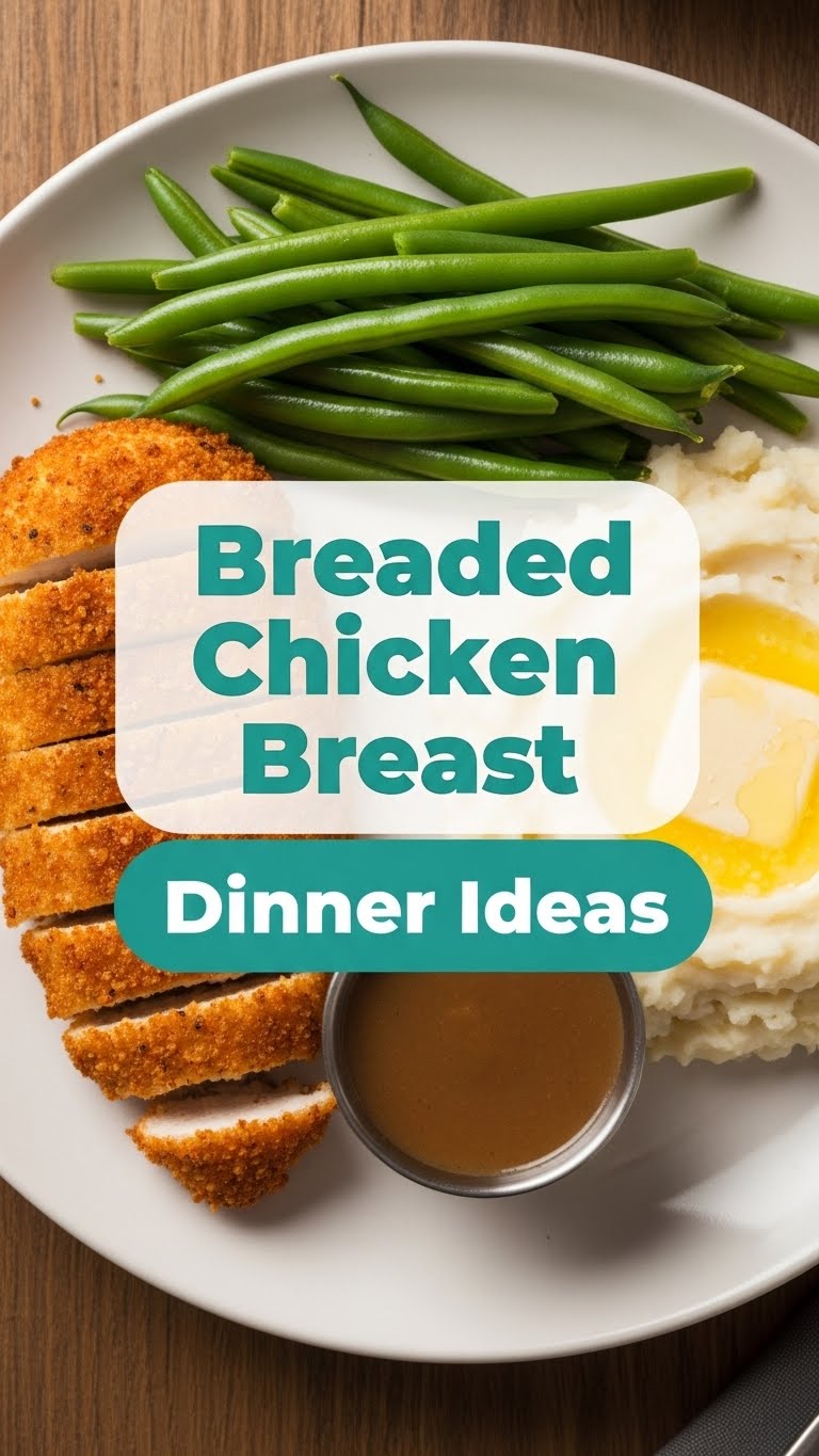 Breaded Chicken Breast Dinner Ideas