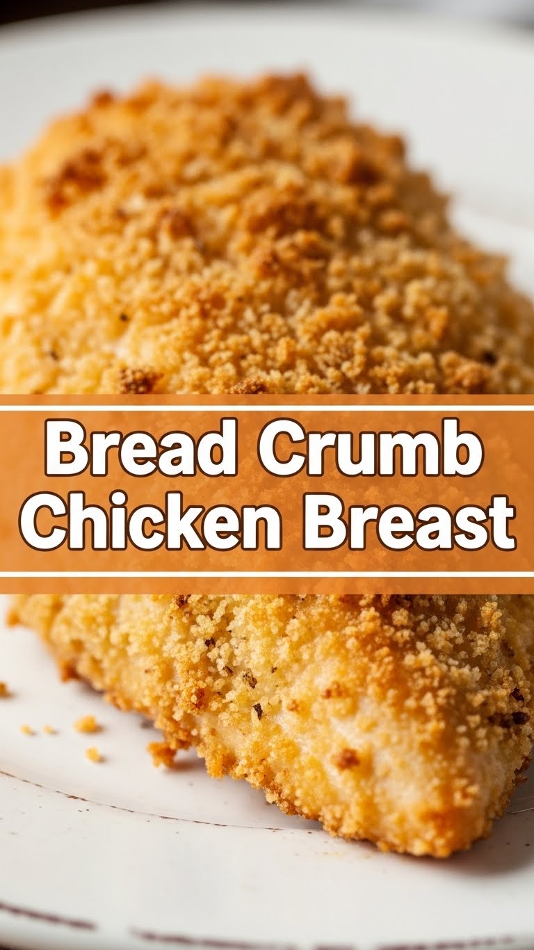 Bread Crumb Chicken Breast