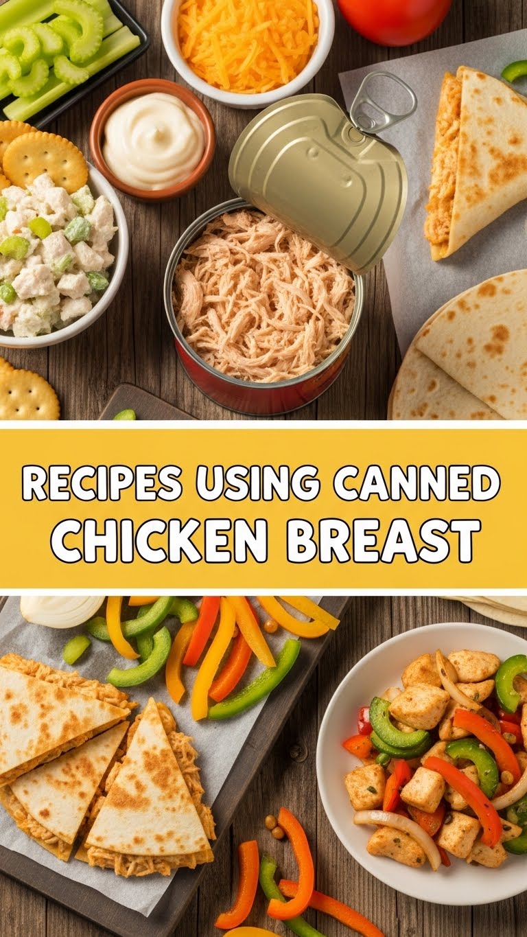 Recipes Using Canned Chicken Breast