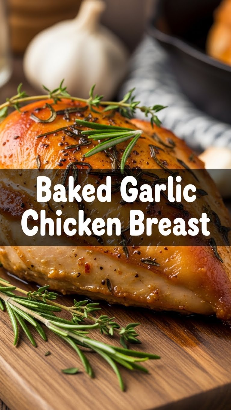 Baked Garlic Chicken Breast
