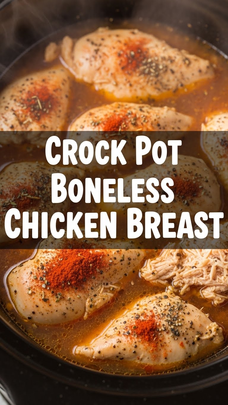 Crock Pot Boneless Chicken Breast