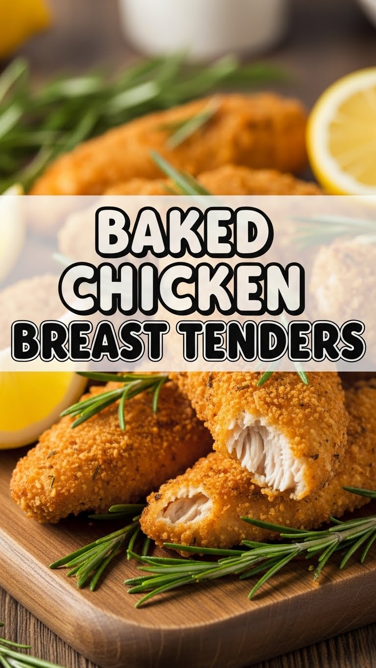 Baked Chicken Breast Tenders