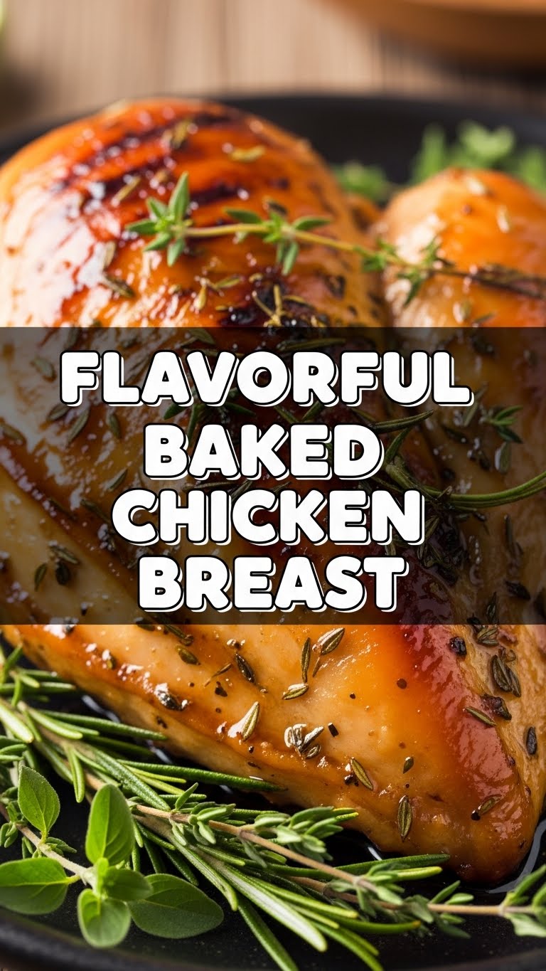 Flavorful Baked Chicken Breast