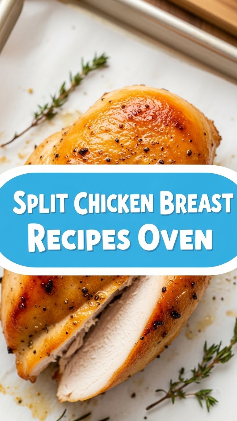 Split Chicken Breast Recipes Oven