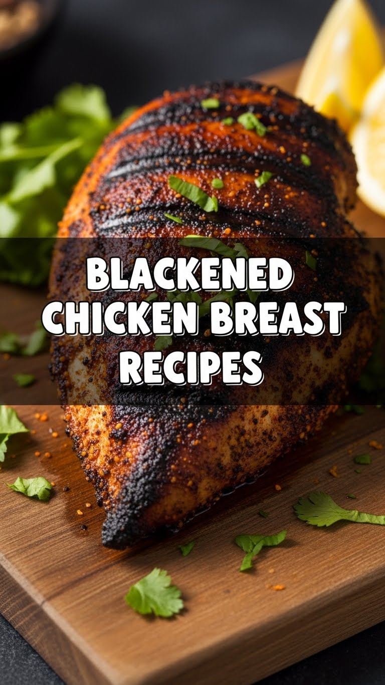 Blackened Chicken Breast Recipes