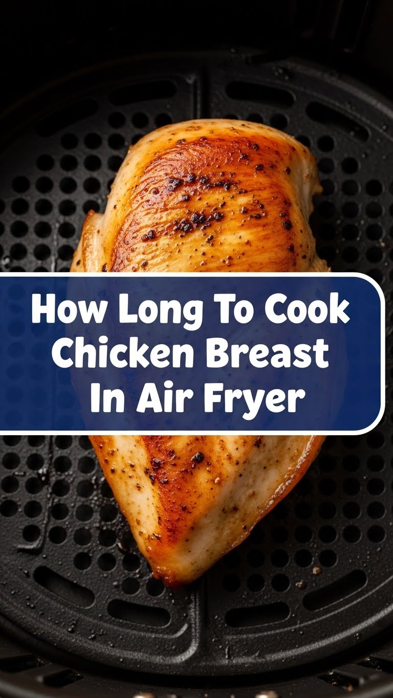How Long To Cook Chicken Breast In Air Fryer