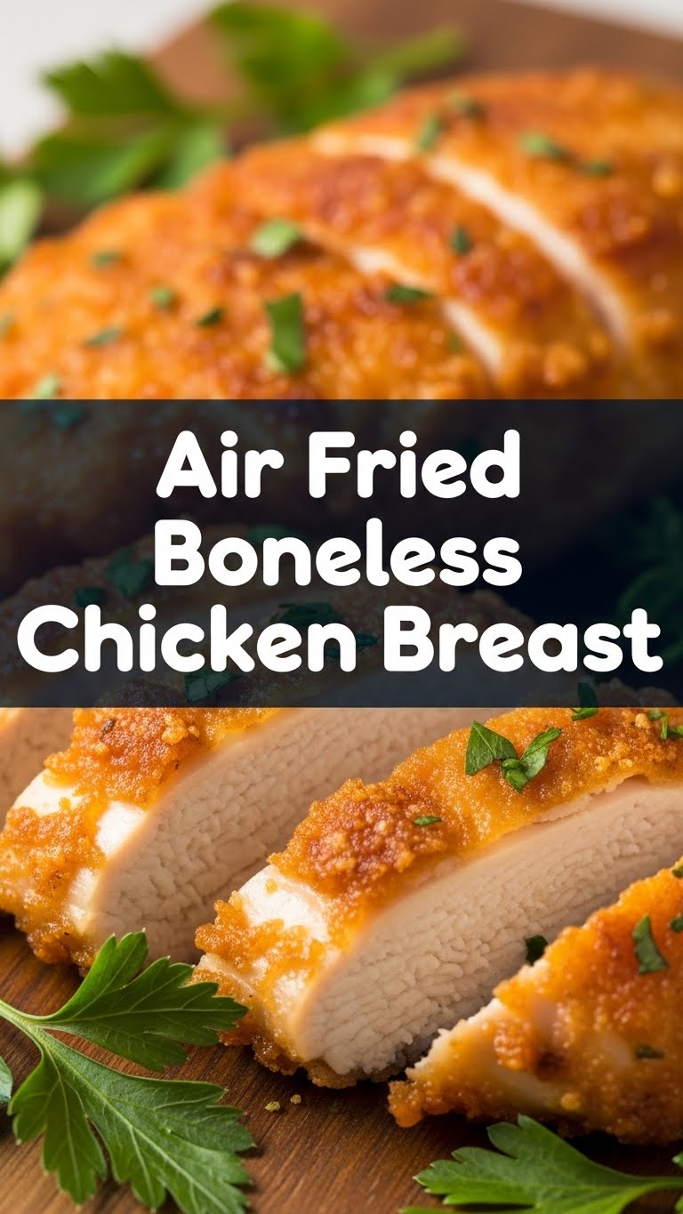 Air Fried Boneless Chicken Breast