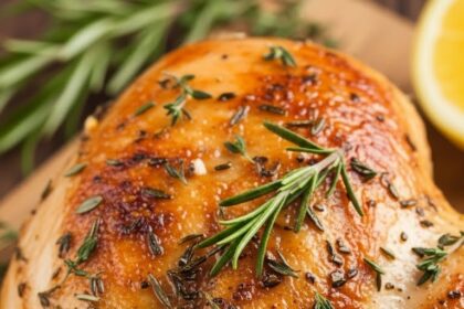 Juicy Roasted Chicken Breast