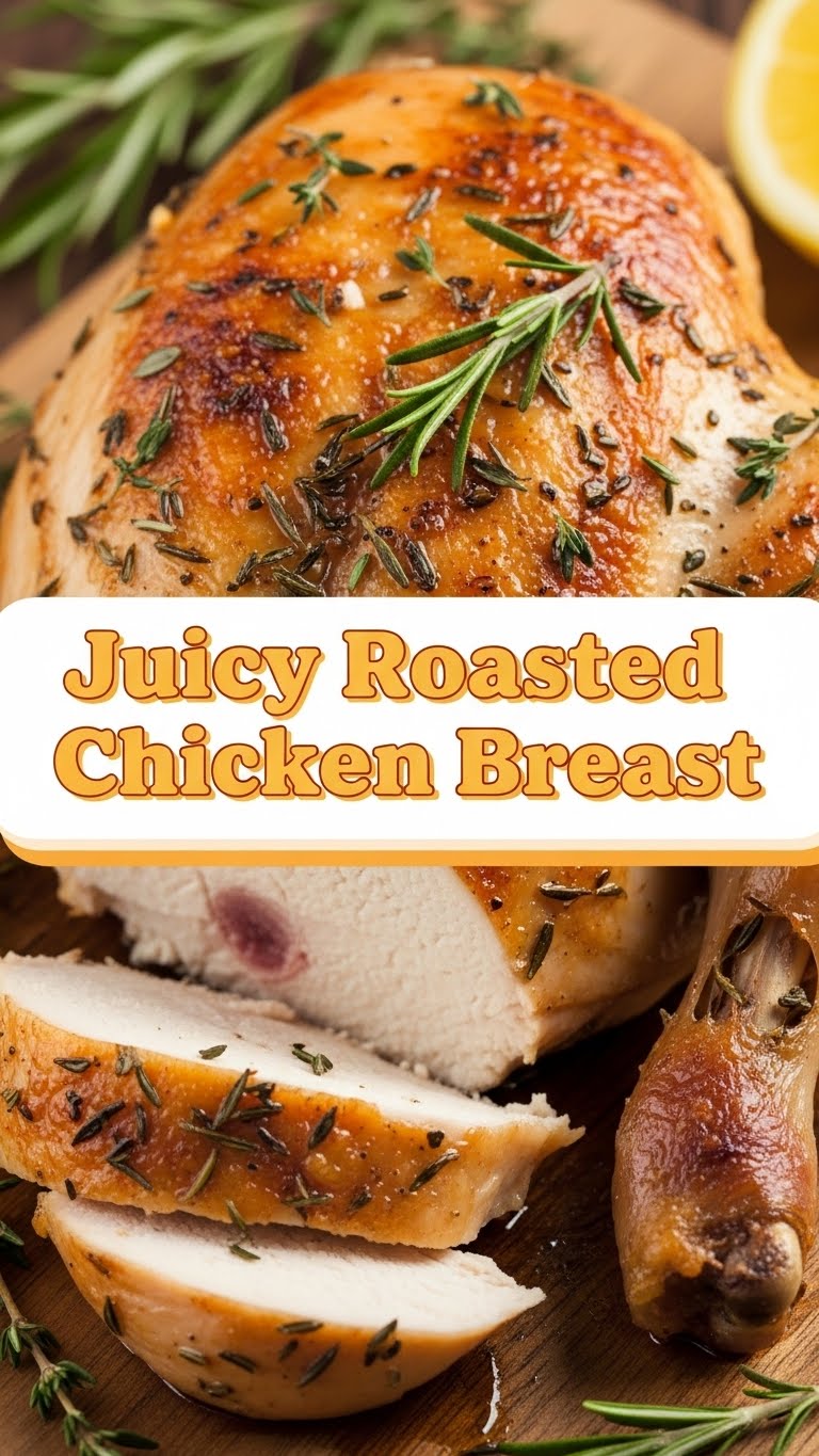 Juicy Roasted Chicken Breast