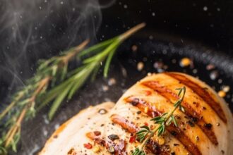 Chicken Breast In A Pan